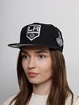 Бейсболка MITCHELL NESS арт. 6HSFLR22464-LAKBLCK Los Angeles Kings NHL (черный)